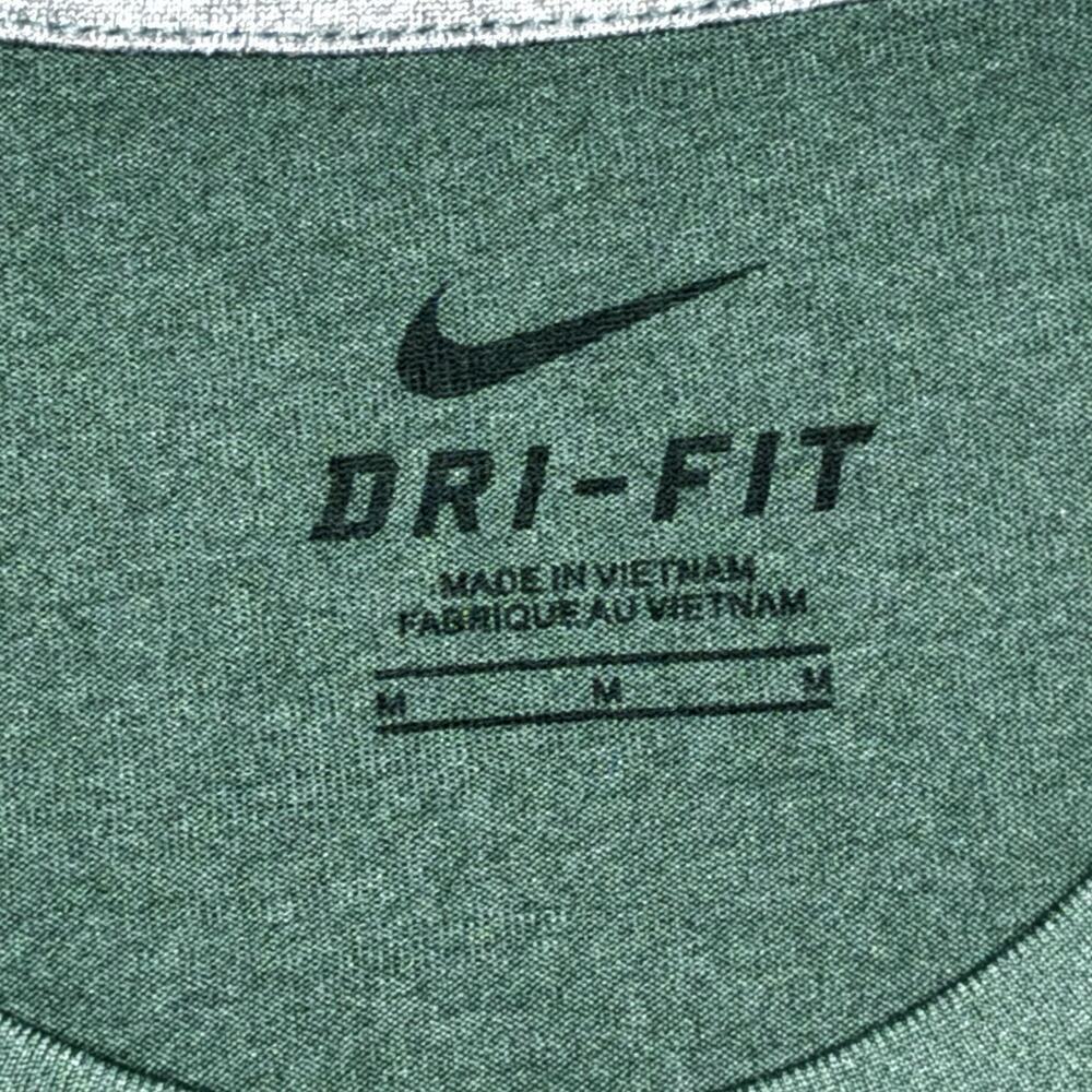 Nike Men's Dri-Fit Oregon Ducks Football T-Shirt Logo Size Medium Green - Picture 4 of 8